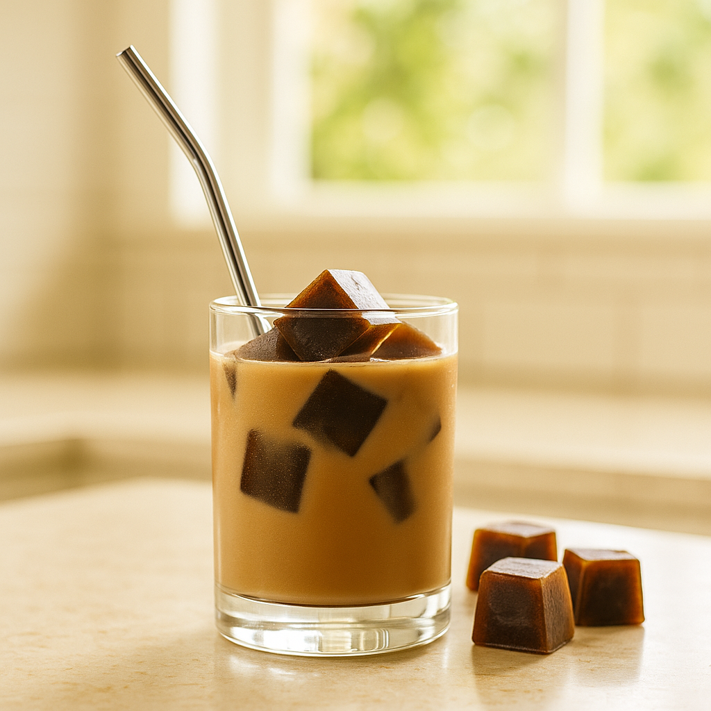 Cold Brew Mocha Ice Cubes CHEERi Recipe