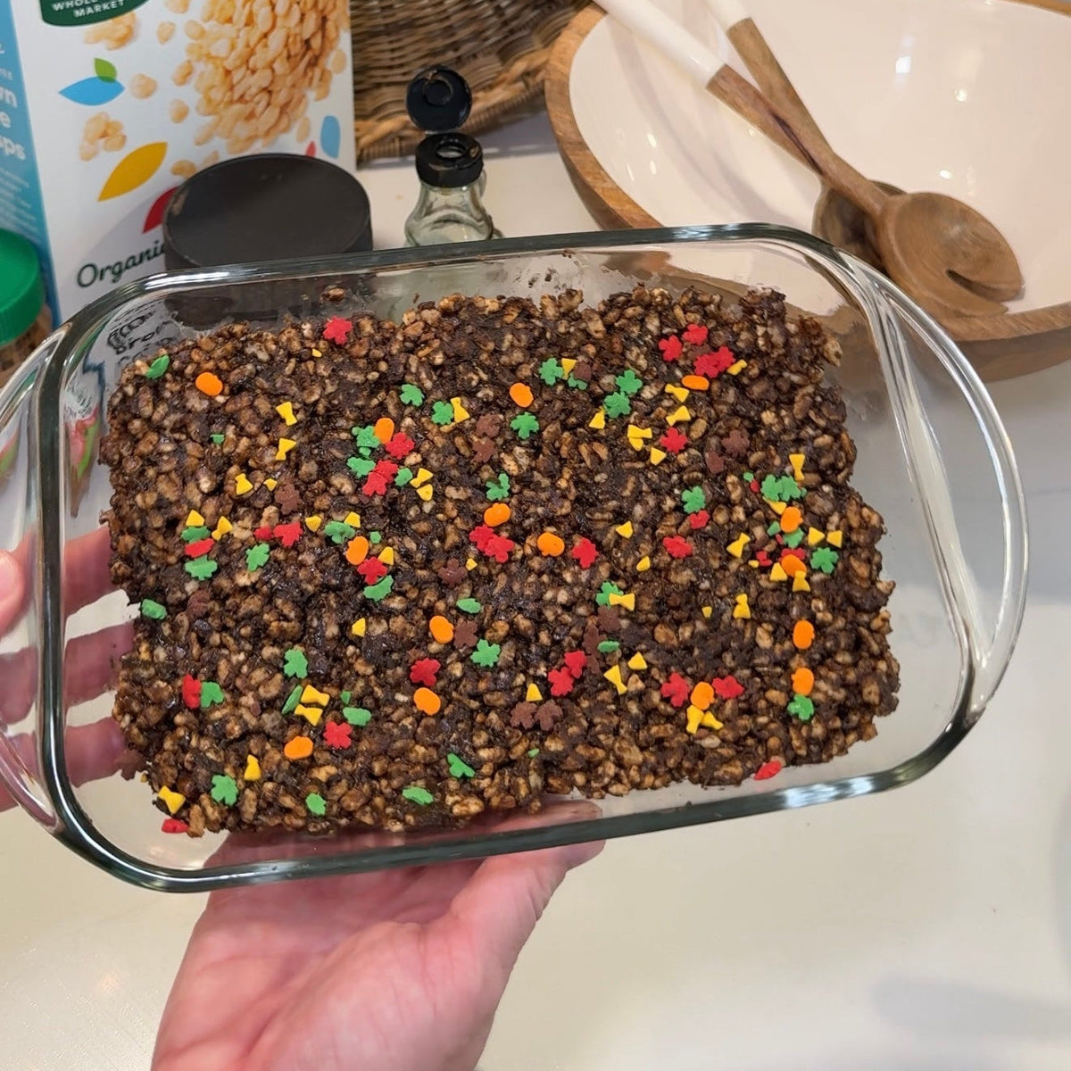 No-Bake Chocolate Krispies