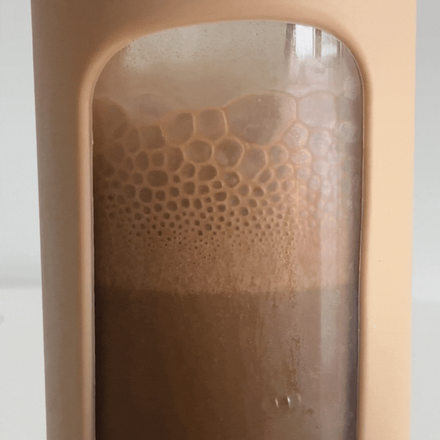 green superfood chocolate powder tastes good