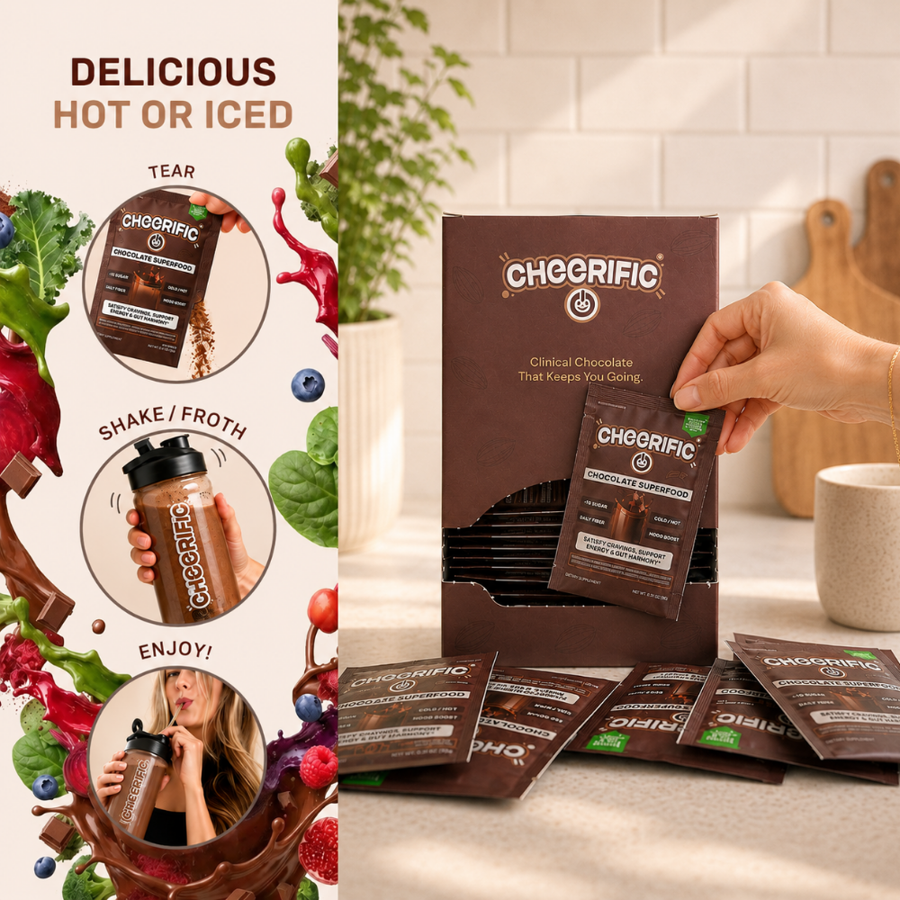 CheeriPack™ Grab-and-Go Chocolate Ritual | 15 Packs