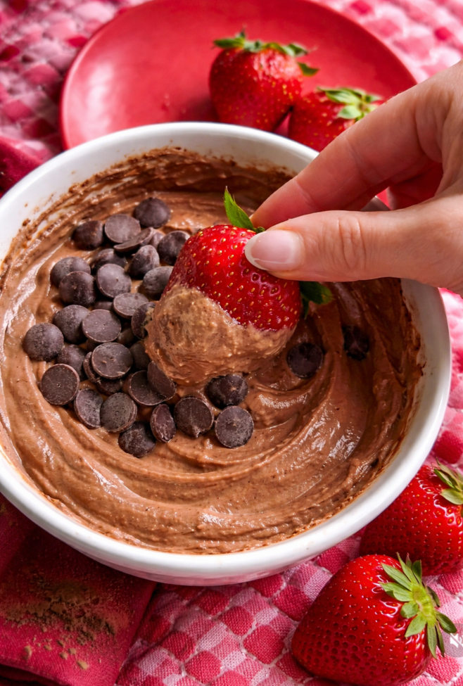 High-Protein Chocolate Superfood Dip