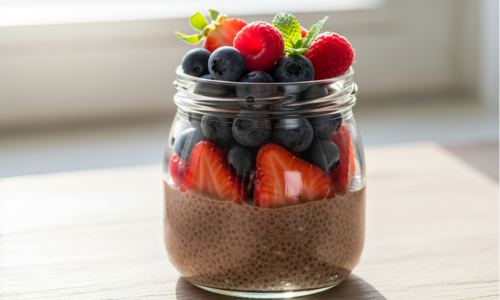 Spring Chocolate Berry Chia Pudding — Your New Favorite Make-Ahead Treat
