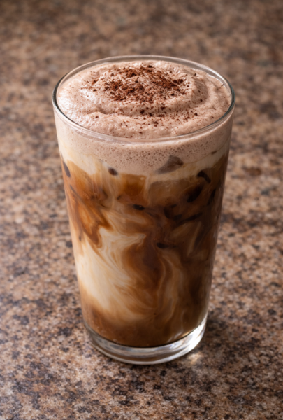 Chocolate Cold Foam Latte