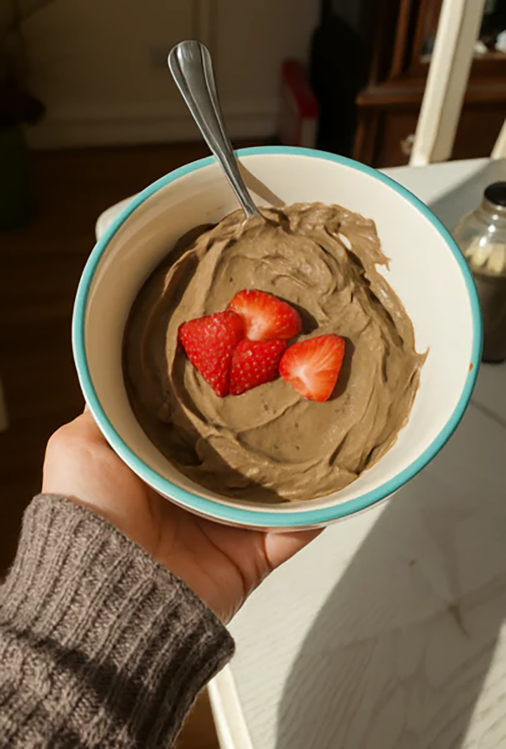 Chocolate Yogurt Mousse 🍫✨