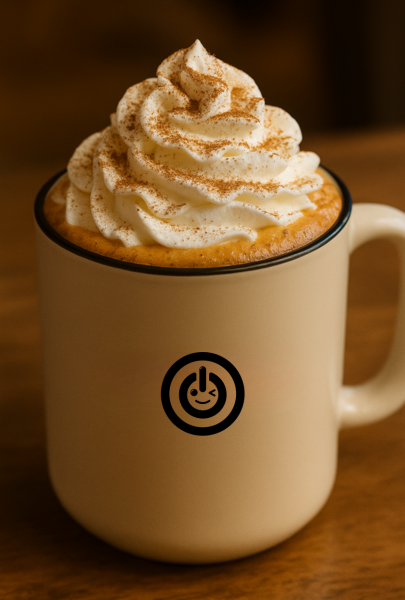 Pumpkin Spice Healthy Hot Chocolate 🍫🎃