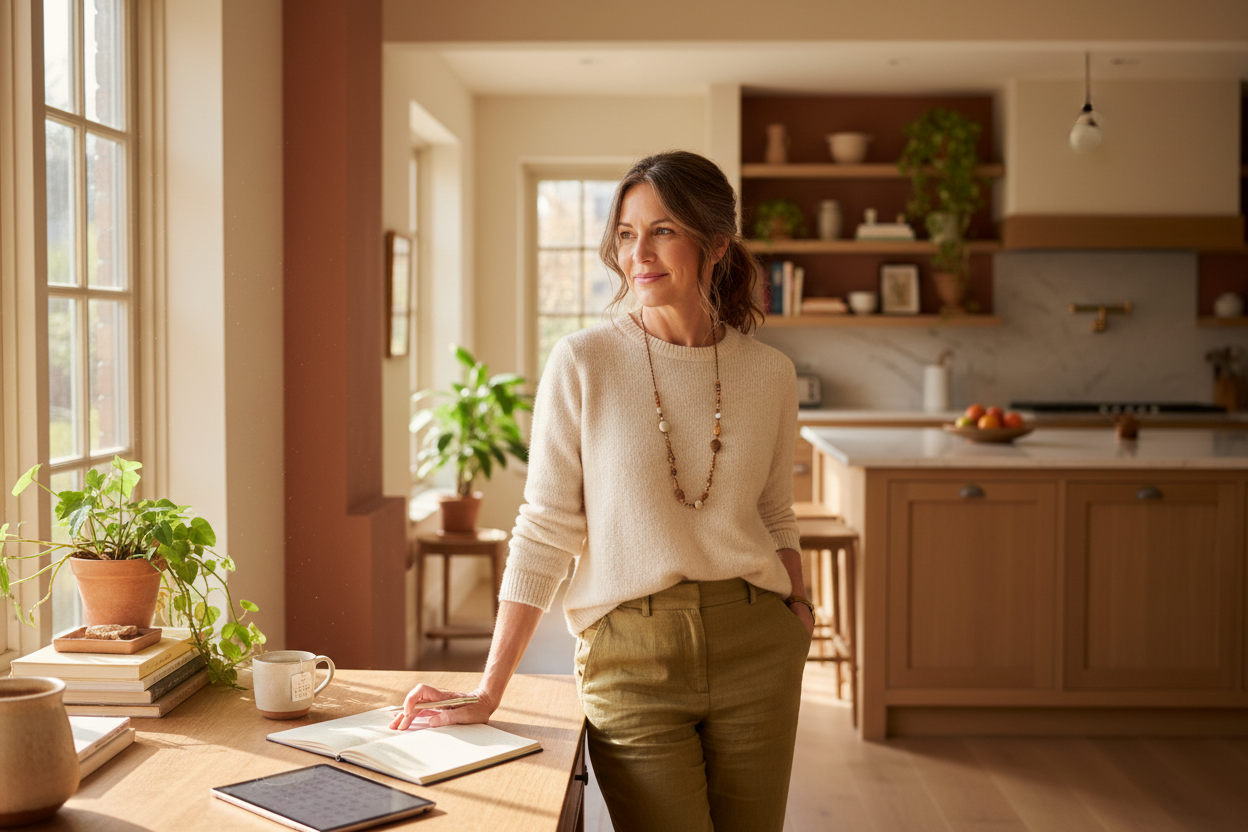 1. It gives you that “I can do this” kind of energy.
Many women in this season of life say their daytime energy just isn’t as predictable.
Cheerific offers a gentle, steady lift from Chocamine® + fiber — helping you feel more awake, capable, and collected without sugar crashes or caffeine overload.*
Energy that feels supportive… almost like a reward.
