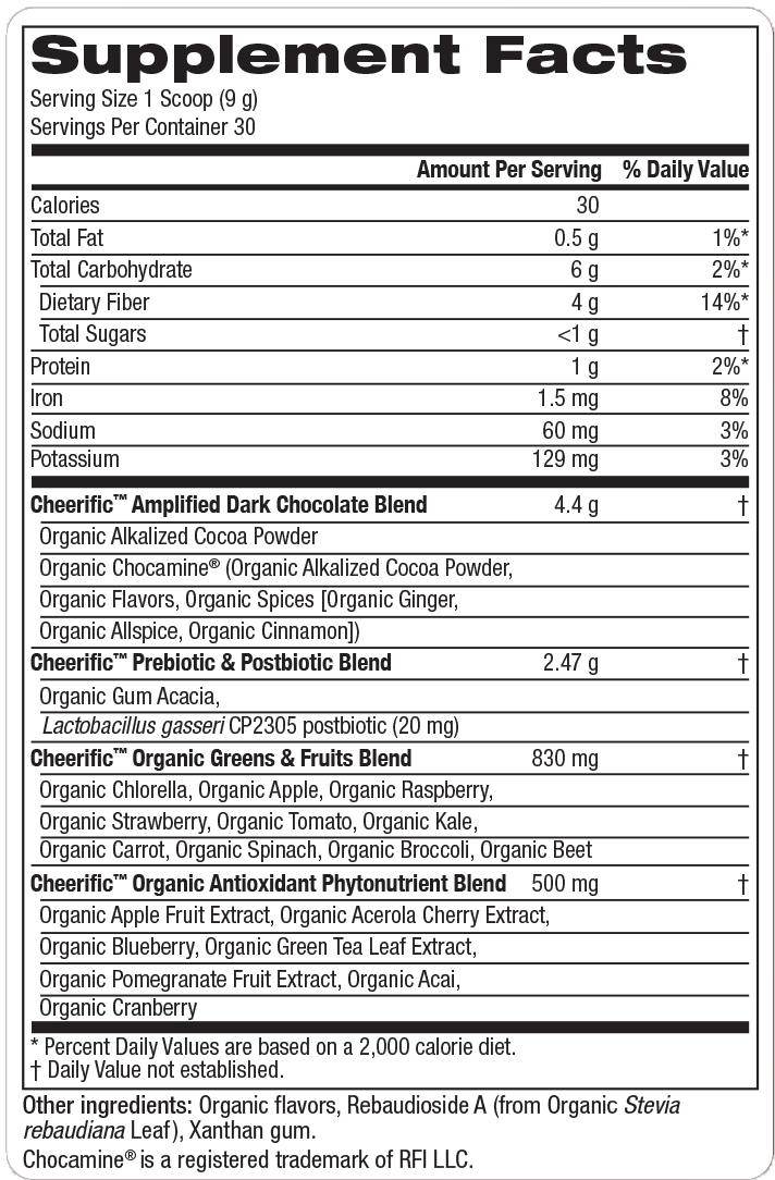 Dark Chocolate Superfood Elixir