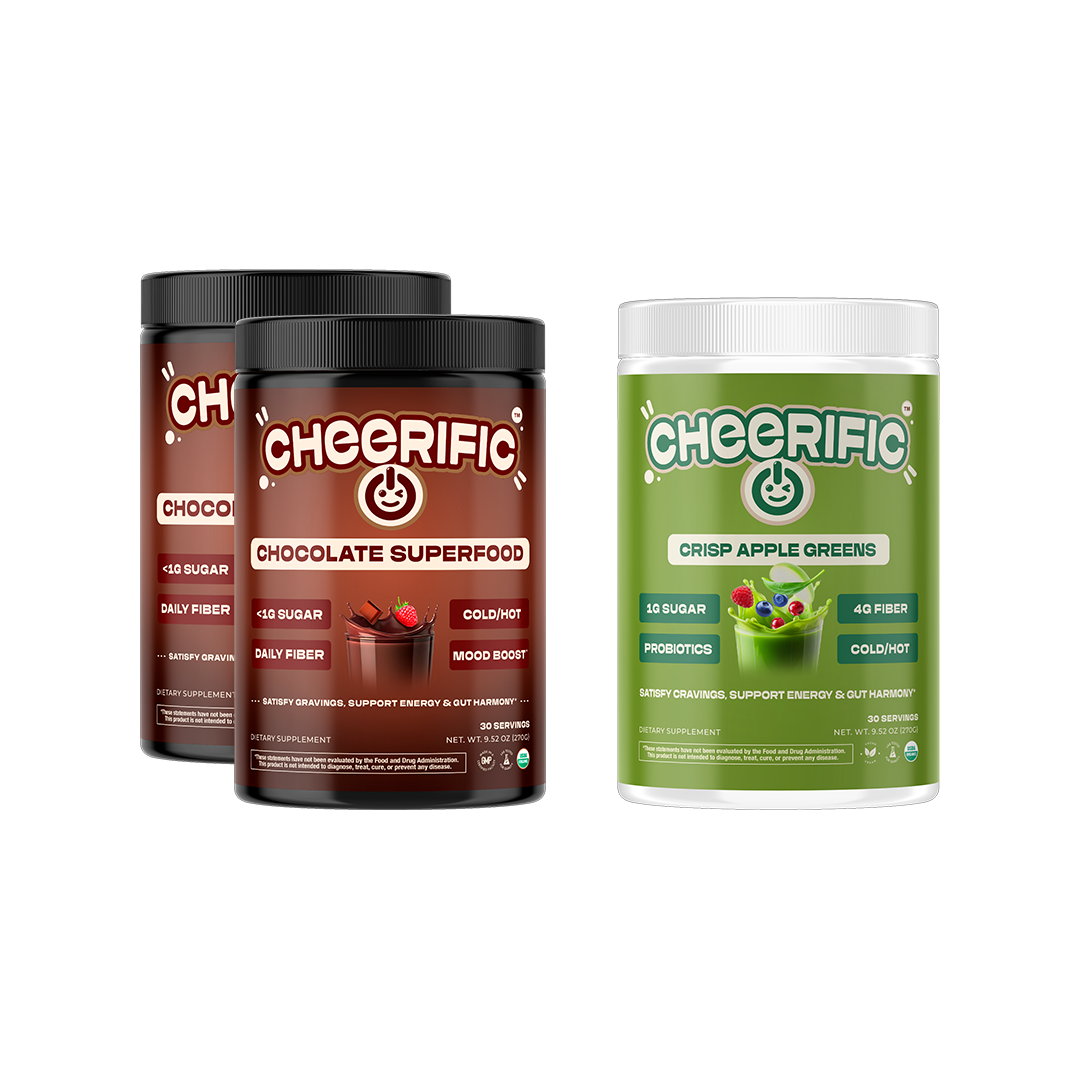 Wellness Bundle (2 Chocolate + 1 Greens)