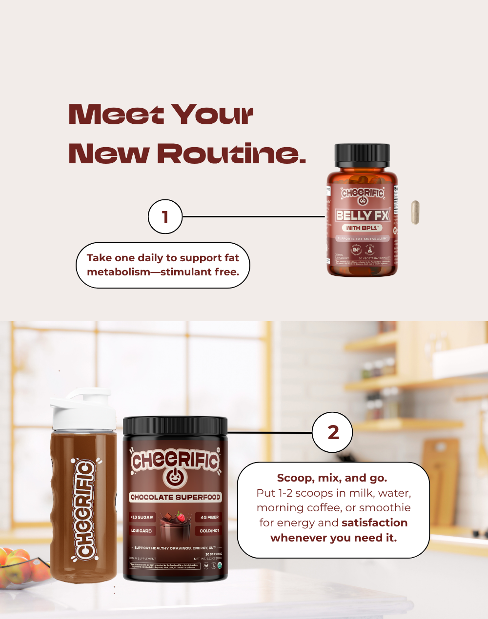 Lean Chocolate Bundle (Chocolate Elixir + Belly FX™)